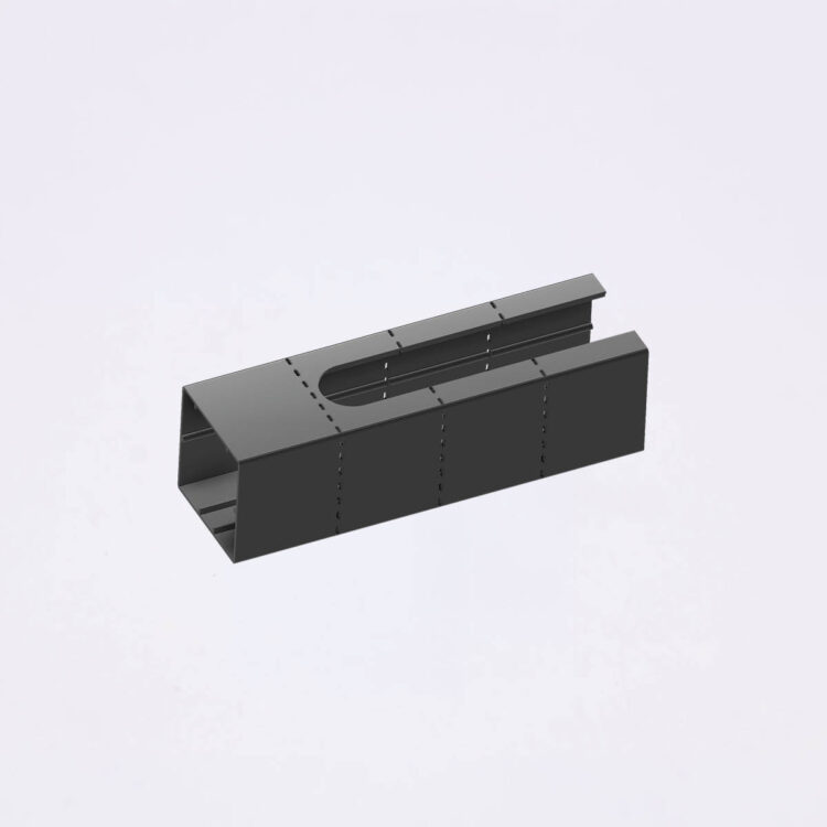 NOVA Style Sleeve Slim PV Montagesystem Schwarze Abdeckung für die U-Rail SLIM Novafixx