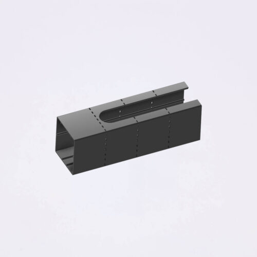 NOVA Style Sleeve TOP PV Montagesystem Schwarze Abdeckung für die U-Rail TOP Novafixx