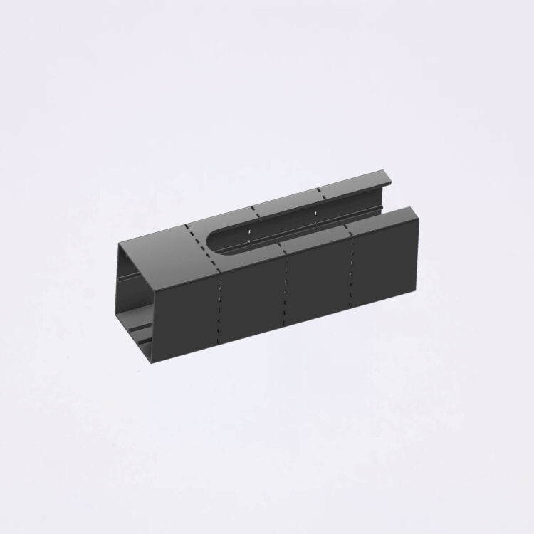 NOVA Style Sleeve TOP PV Montagesystem Schwarze Abdeckung für die U-Rail TOP Novafixx