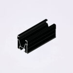 NOVA U-Rail TOP black Photvoltaik Montagesystem PV Modulschiene für Schrägdach schwarz eloxiert Novafixx
