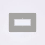 Unterlegplättchen mit Erdung PV Montagesystem für Trapezdach Unterlegplatte für die Direktklemmung bei Modullage parallel zur Kurzschiene Novafixx